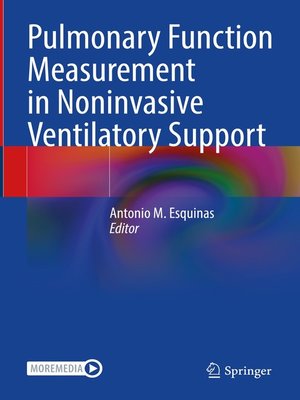 cover image of Pulmonary Function Measurement in Noninvasive Ventilatory Support